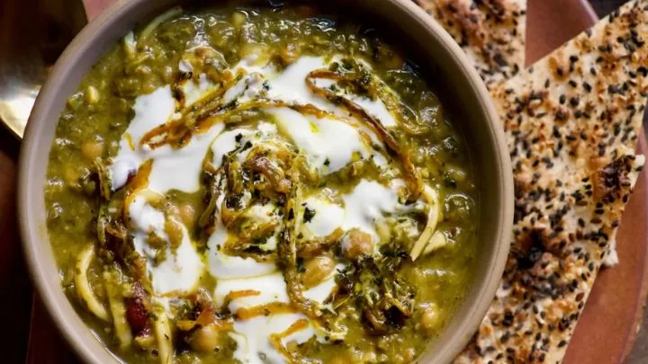 طرز تهیه آش افغانی