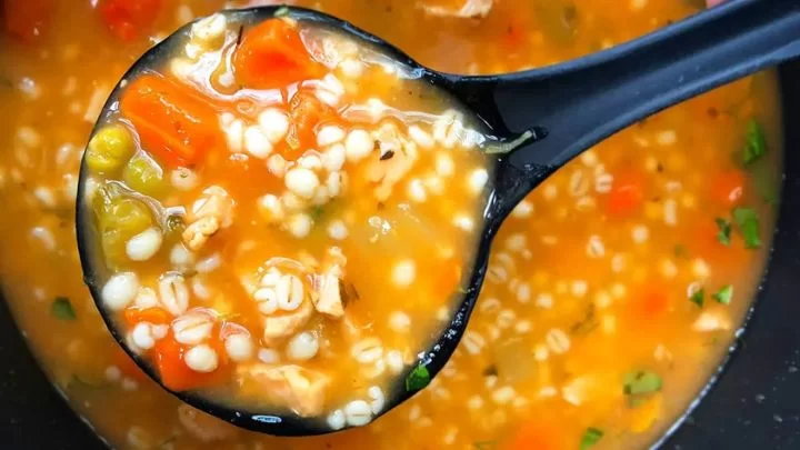 طرز تهیه سوپ جو پرک