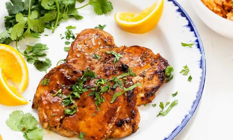 طرز تهیه مرغ با آب نارنج