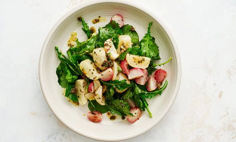 طرز تهیه سالاد شلغم ترکیه‌ای