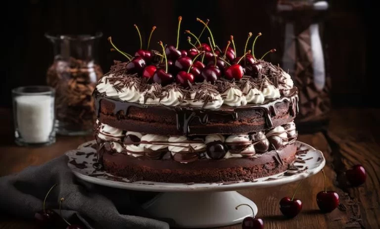 طرز تهیه کیک گاناش شکلاتی خانگی