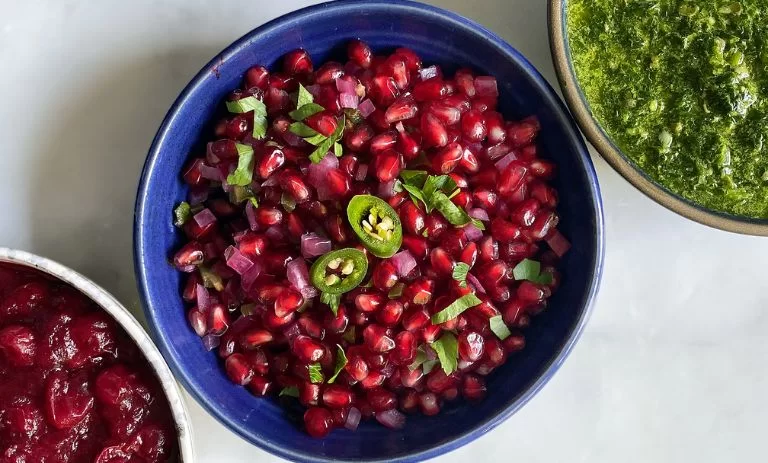 طرز تهیه سالسای انار