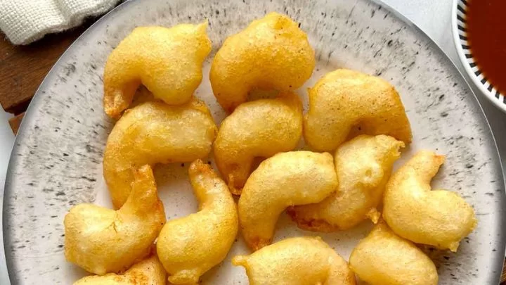 طرز تهیه جوجه چینی پفکی با خمیر تمپورا