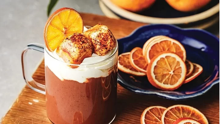 طرز تهیه هات چاکلت پرتقالی