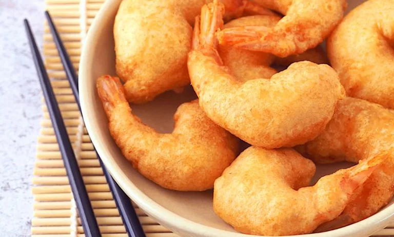 طرز تهیه خمیر بنیه برای میگو سوخاری