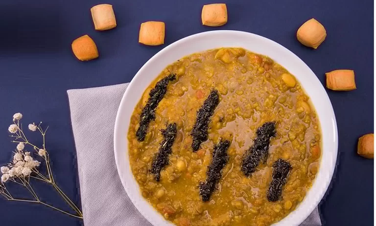 طرز تهیه آش دنگو بختیاری