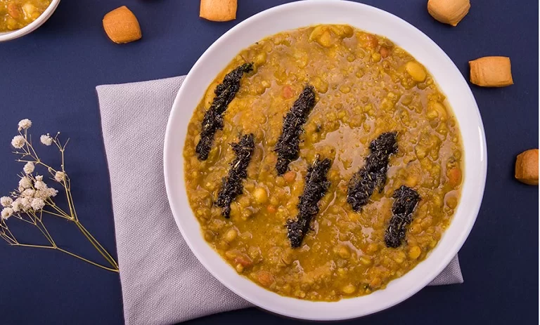 طرز تهیه آش گندم خانگی