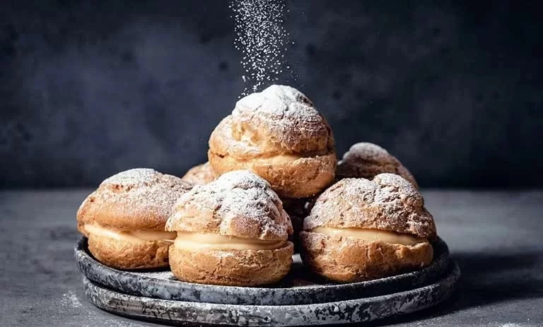 طرز تهیه نان خامه‌ای