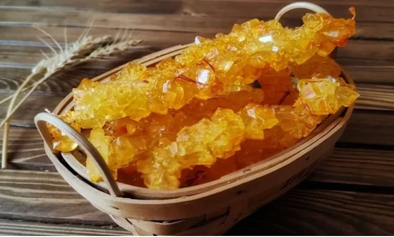 طرز تهیه نبات زعفرانی خانگی