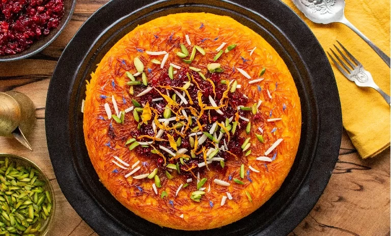 طرز تهیه ته چین طبری