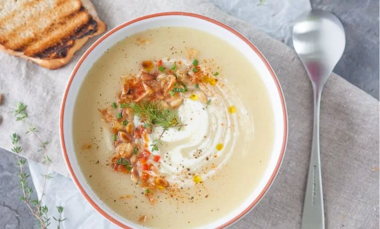 طرز تهیه سوپ خامه‌ای