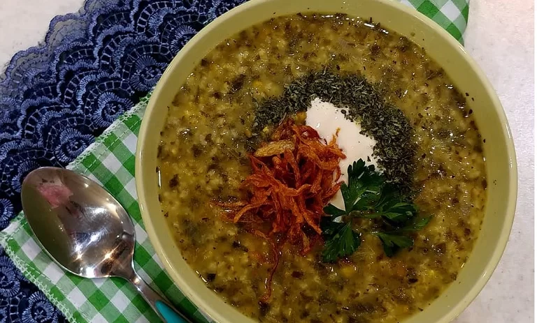 طرز تهیه آش خلوک