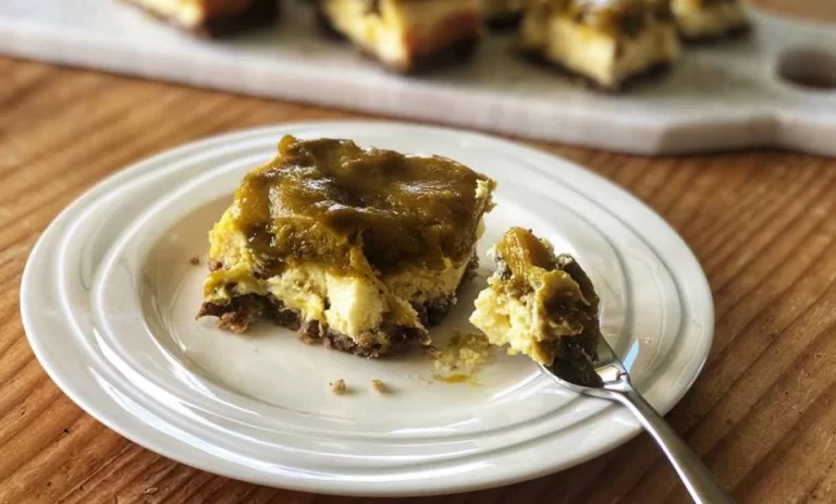 طرز تهیه چیزکیک گوجه سبز