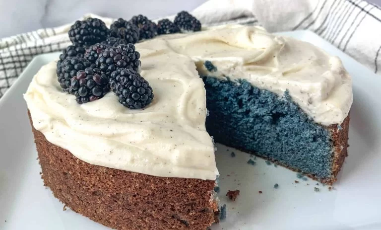 طرز تهیه کیک توت سیاه