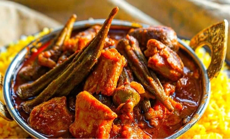 طرز تهیه تاس کباب با بامیه