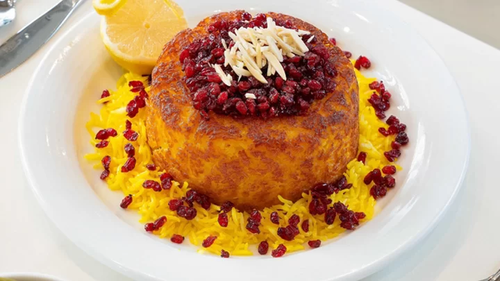 طرز تهیه ته‌چین مرغ بدون تخم‌مرغ