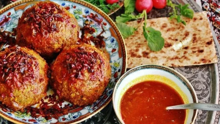 طرز تهیه کوفته آلو