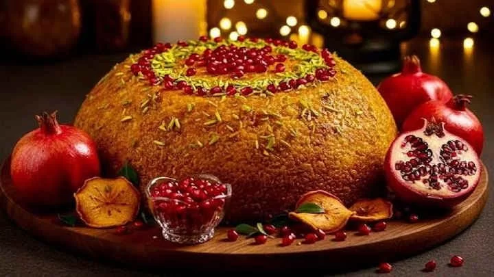 طرز تهیه «ته چین مرغ و انار