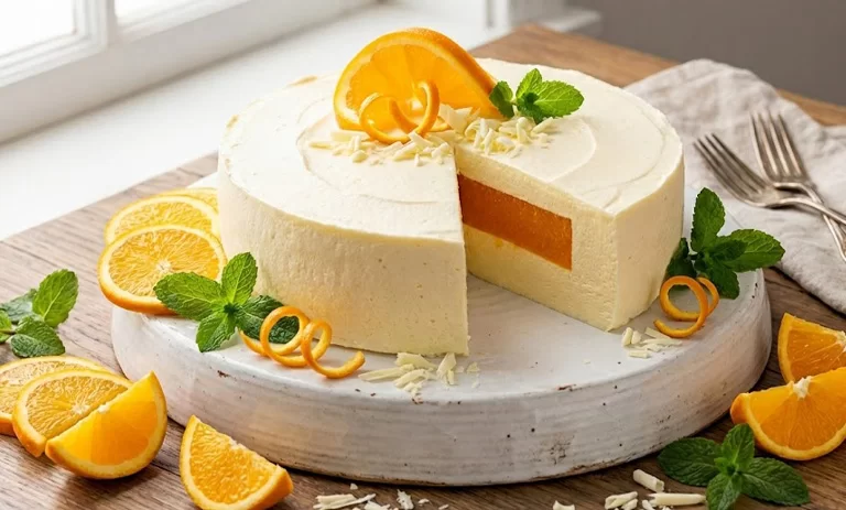 رز تهیه موس پرتقال مغزدار