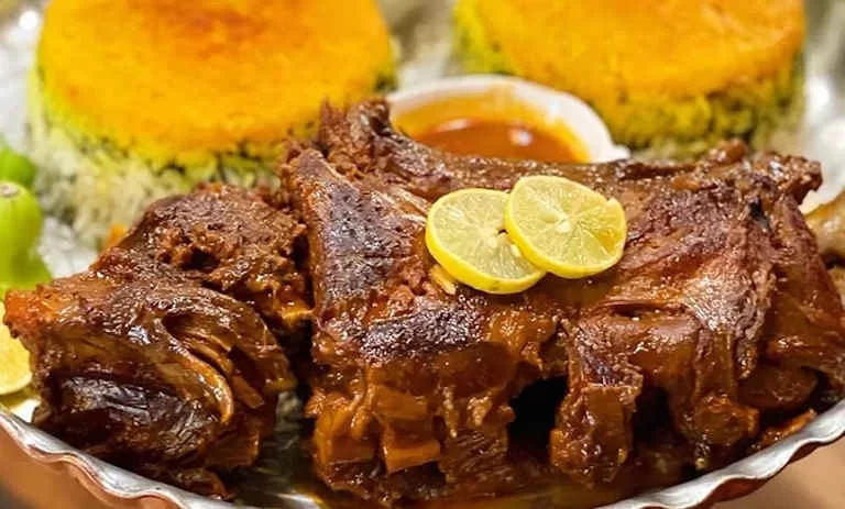 طرز پخت گردن گوسفندی